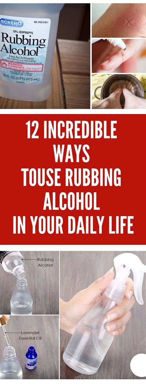 12 Ways to Use Rubbing Alcohol .